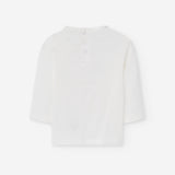 Camiseta Manga Larga Bebé Niña Beige Losan