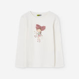 Conjunto Falda Niña Rosa Losan