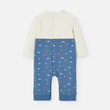 Conjunto Overol Bebé Niño Azul Losan