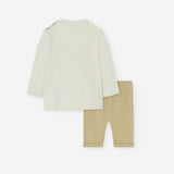 Conjunto Bebé Niño Beige Losan