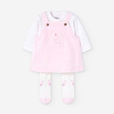 Conjunto Bebé Niña Rosa Losan