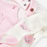 Conjunto Bebé Niña Rosa Losan