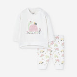 Conjunto Bebé Niña Beige Losan