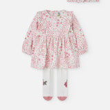 Conjunto Bebé Niña Rosa Losan