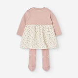 Conjunto Bebé Niña Rosa Losan