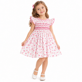 Vestido Bebé / Niña Rosado Bordino