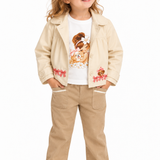 Conjunto 3Pz  Bebé Niña Beige People Kids