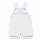 Conjunto Mameluco Bebé Niño Blanco Bordino