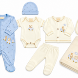 Primera Muda Niño Celeste Sleeping Baby