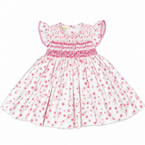 Vestido Bebé / Niña Rosado Bordino