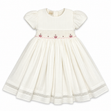 Vestido Niña Beige Bordino