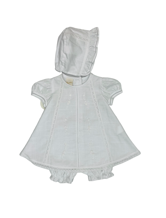Vestido Bautizo Bebé Niña