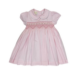 Vestido Bebé Niña Rosado Bordino
