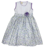 Vestido Bebé Niña Lila Bordino