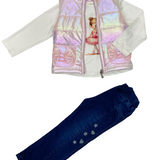 Conjunto Niña Beige People Kids