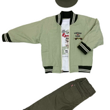Conjunto Bebé Niño Verde Color Kids