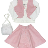 Conjunto Niña Rosado Color Kids