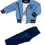 Conjunto Bebé Niño Azul People Kids