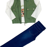 Conjunto Niña Verde People Kids