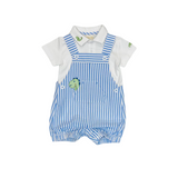 Mameluco Bebé Niño Azul Arenas Serrano