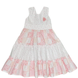 Vestido Niña Rosado Bordino