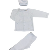 Conjunto Bebé Unisex Blanco Bebita