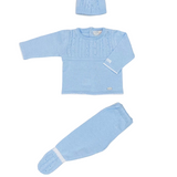 Conjunto Bebé Niño Azul Bebita