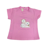 Camiseta Bebé Niña Rosado Arenas Serrano