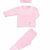 Conjunto Bebé Niña Rosado Bebita
