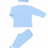 Conjunto Bebé Niño Celeste Bebita