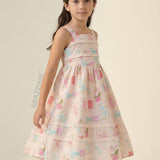 Vestido Niña Rosado Grazziani
