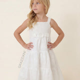 Vestido Niña Blanco Grazziani