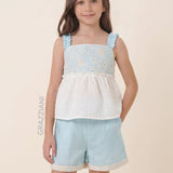 Conjunto Niña Azul Grazziani