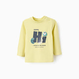 Camiseta Bebé Niño Verde Zippy