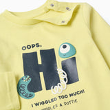 Camiseta Bebé Niño Verde Zippy