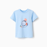 Camiseta Bebé Niño Azul Zippy