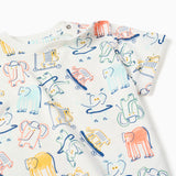 Camiseta Bebé Niño Multicolor Zippy