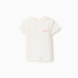 Camiseta Bebé Niño Beige Zippy