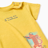 Camiseta Bebé Niño Amarillo Zippy