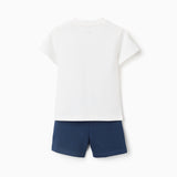 Conjunto Bermuda Bebé Niño Mickey Zippy