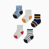 Set x5 Medias Niño Multicolor Zippy
