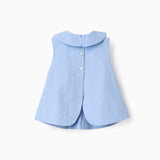 Conjunto Short Bebé Niña Azul Zippy