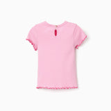 Camiseta Bebé Niña Rosada Zippy