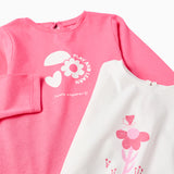 Set X2 Camiseta Bebé Niña Zippy