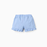 Conjunto Short Bebé Niña Azul Zippy