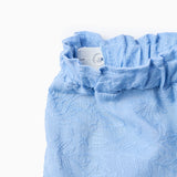 Conjunto Short Bebé Niña Azul Zippy
