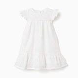 Vestido Bebé Niña Blanco Zippy