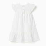 Vestido Bebé Niña Blanco Zippy