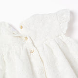 Vestido Bebé Niña Blanco Zippy