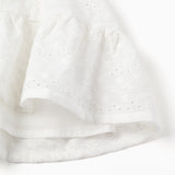 Vestido Bebé Niña Blanco Zippy